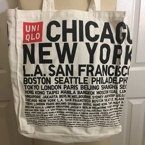 Cute over the shoulder tote.