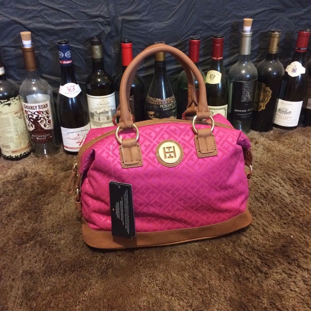 Tommy Hilfiger💓Hot Pink Carry Bag