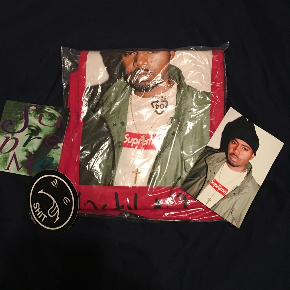 Supreme Nas T shirt