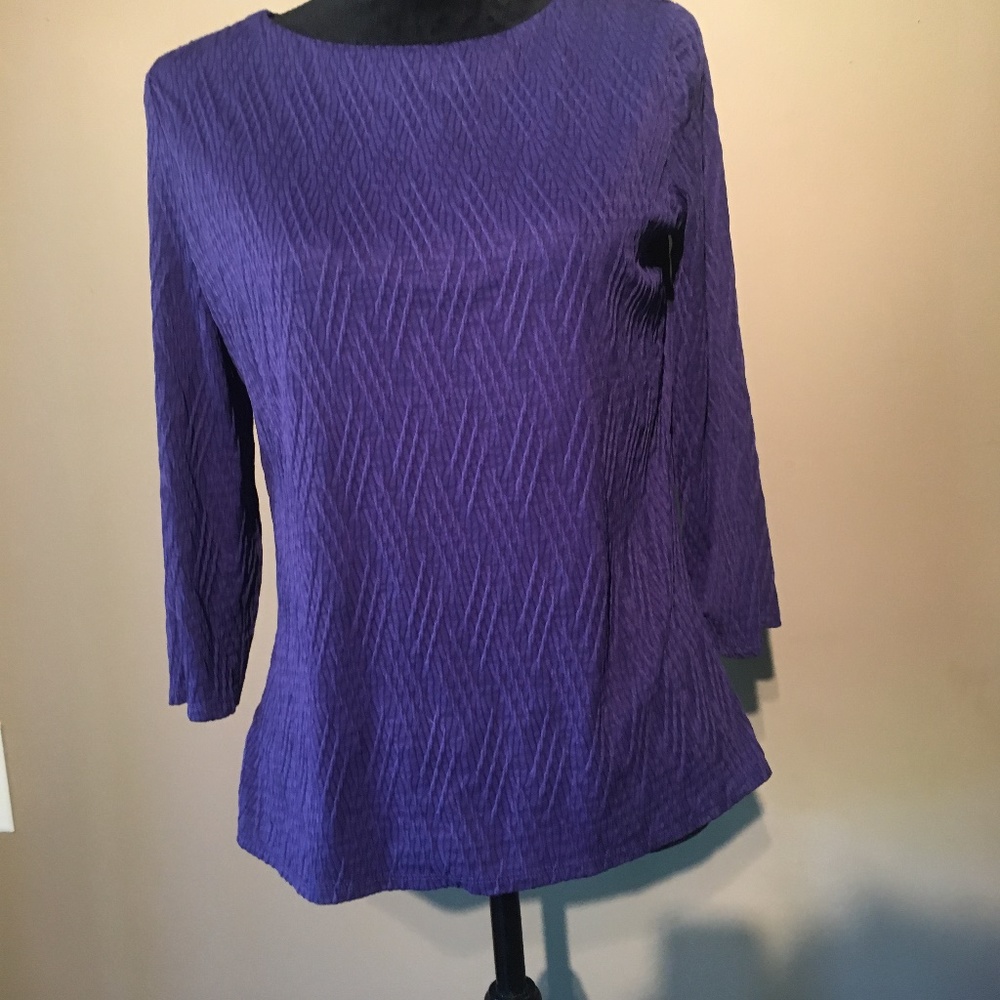 🎈WHO LOVES PURPLE COLDWATER CREEK ADORIBLE TOP .