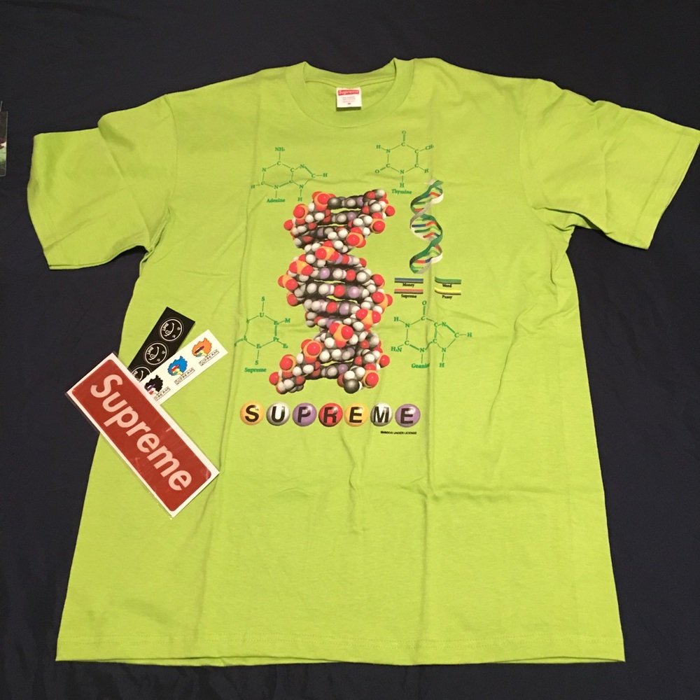 Supreme DNA t shirt NEW