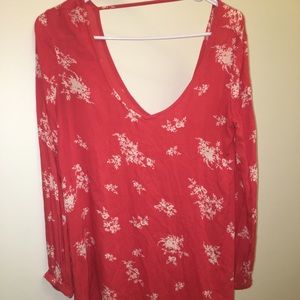 Floral print tunic