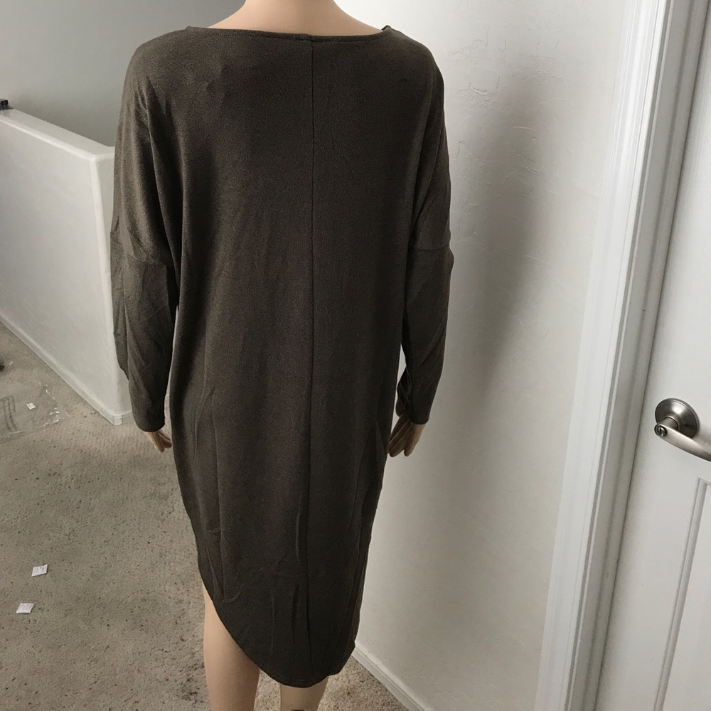 🆕🎉 OLIVE KNIT SWEATER TOP - Picture 3 of 8