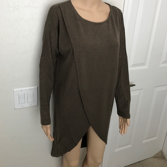 🆕🎉 OLIVE KNIT SWEATER TOP - Picture 6 of 8