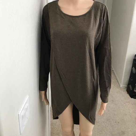 🆕🎉 OLIVE KNIT SWEATER TOP - Picture 7 of 8