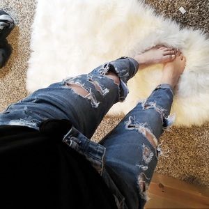 A&E boyfriend jeans