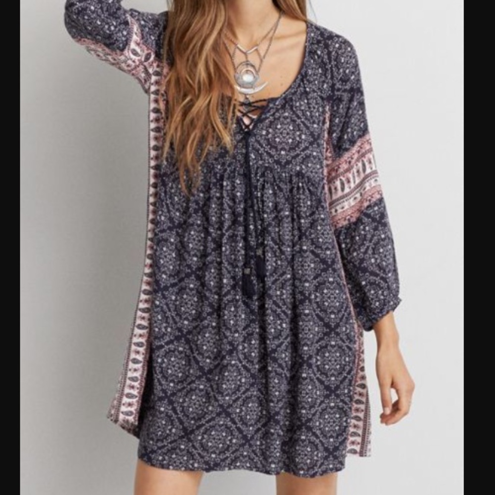 3/4 Sleeve Dress