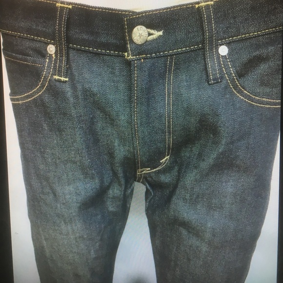 Edwin unwashed Japan denim raw jeans slim fit men - Picture 4 of 8