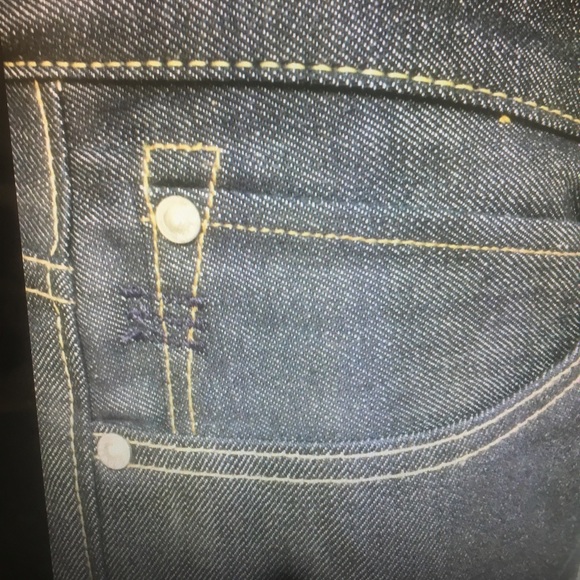 Edwin unwashed Japan denim raw jeans slim fit men - Picture 3 of 8