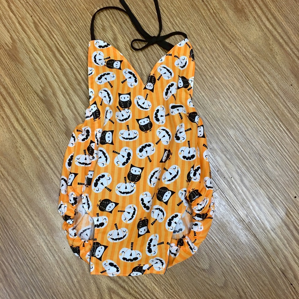 New Custom Halloween Romper