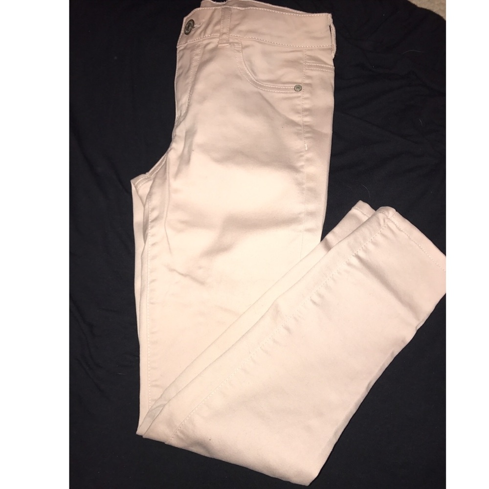 Light pink jeans