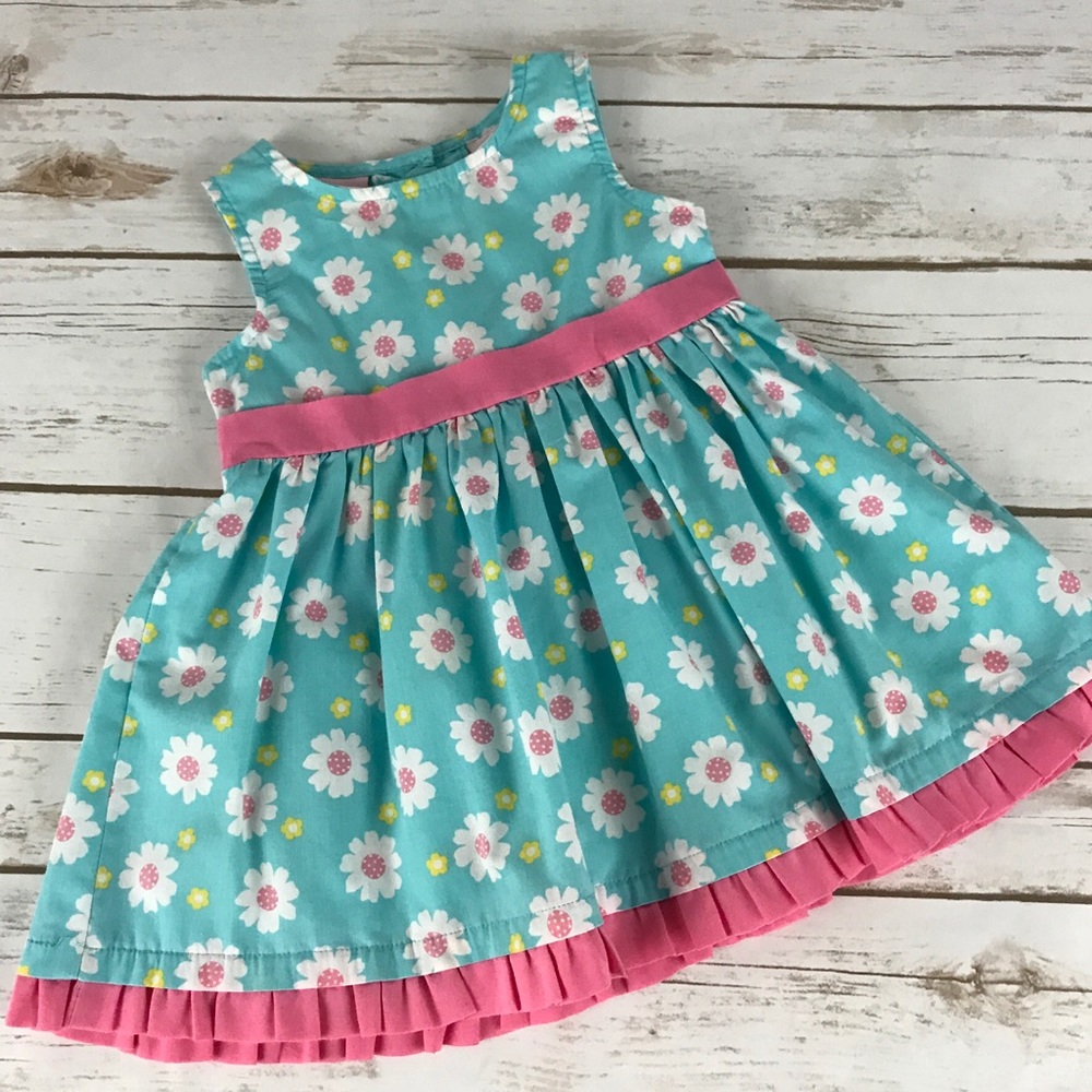 Sweet Floral Dress with Bloomers size 12 Months