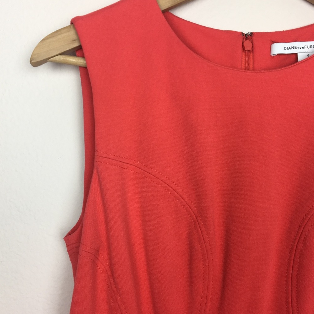 Diane Von Furstenburg Jaelyn Fit & Flare Dress 6 - Picture 4 of 7