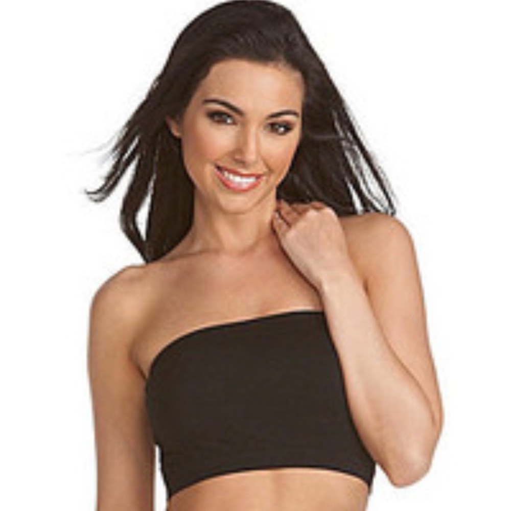 Brown spandex bandeau