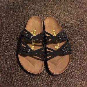 Black Birkenstock 40 260 Sandals
