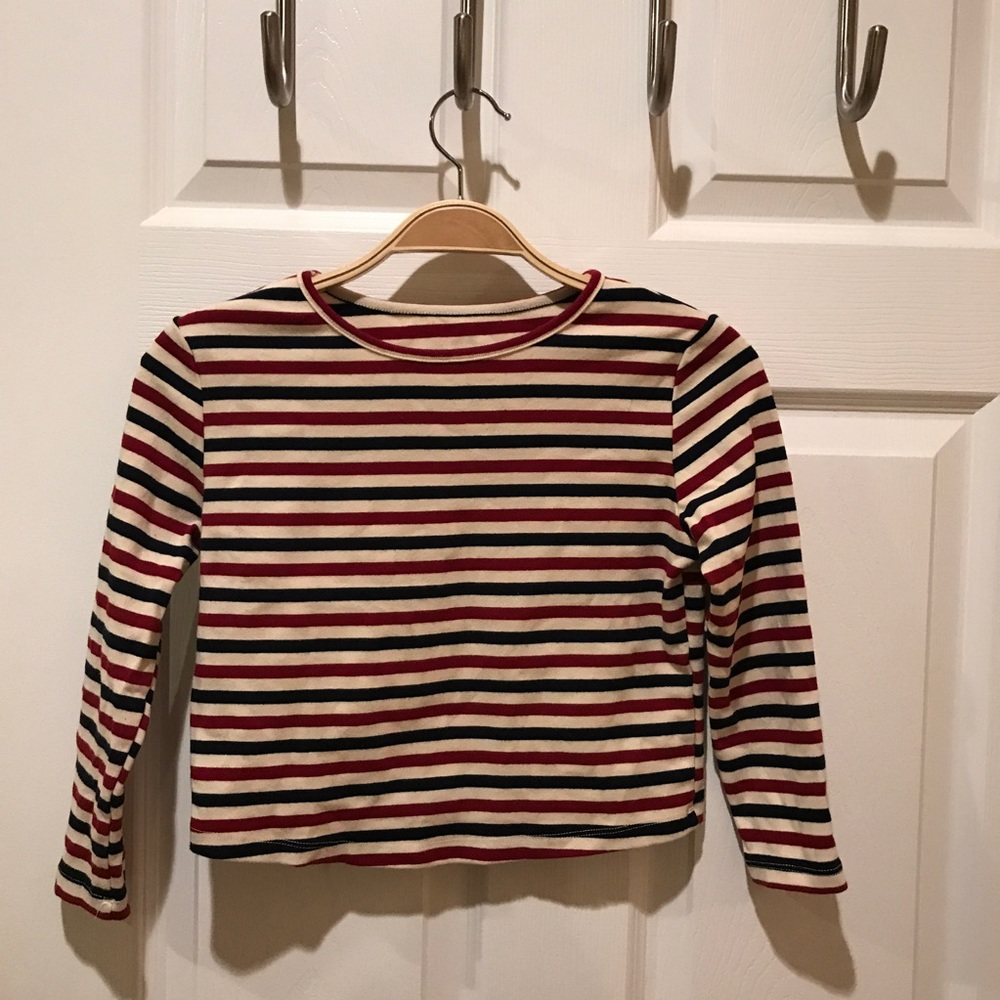Brandy Melville RWB Crop Top