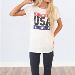 NWT USA Tee