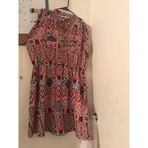 FINAL SALE 🌹 Red dress with pattern