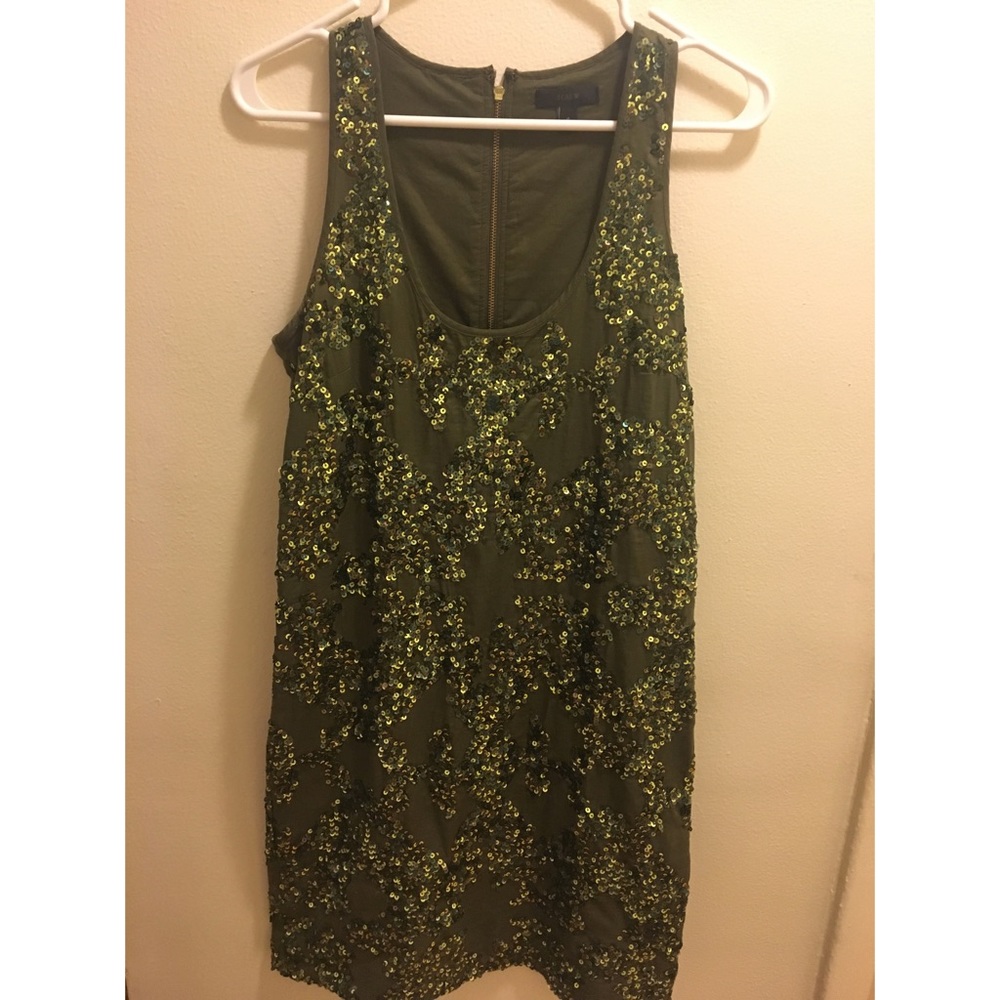 J. Crew sequin dress