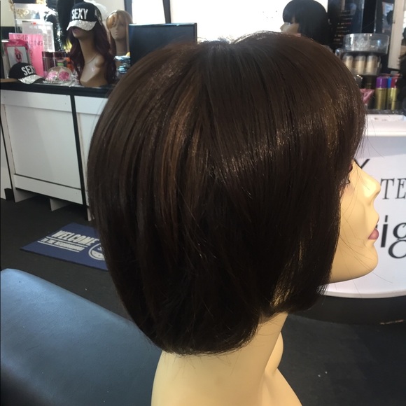 Fulllace Wig Handstitch Handtied Short Bob 2020 main image 5