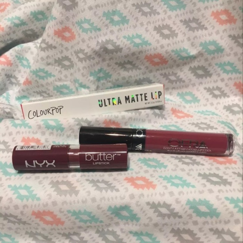 Lippie Combo: NYX, OFRA and Colourpop