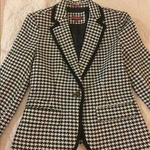 Target- Black and white checkered blazer