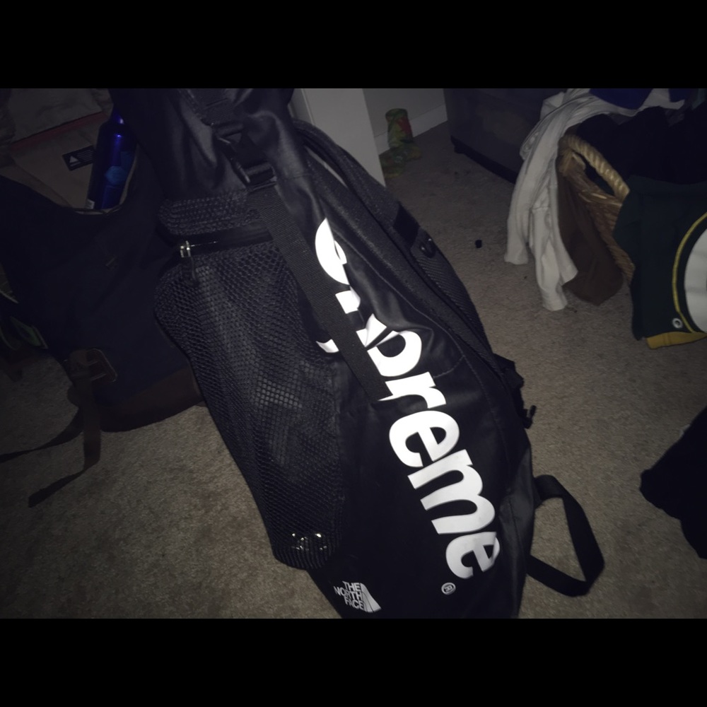 Supreme x Northface waterproof bag