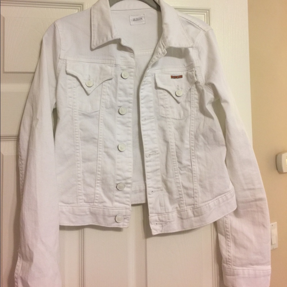Hudson Jean Jacket - White