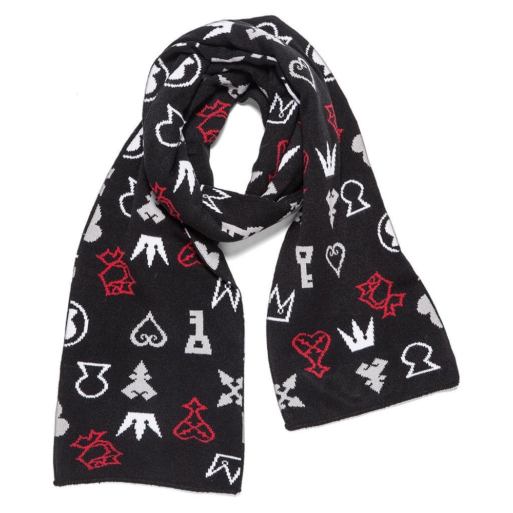 🅝🅦🅣 ♥️ Kingdom Hearts ♥️ Icons Scarf (Disney)