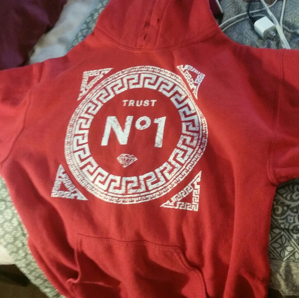 Black Diamond Red Hoodie