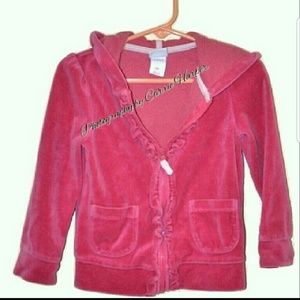 Girls Velour Hoodie by Circo Size 3T