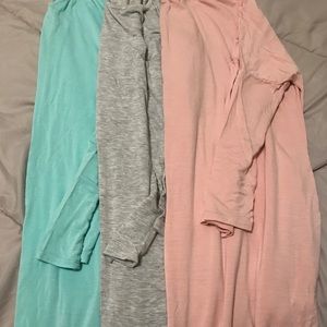 3 brand new tunics w/ pockets!!