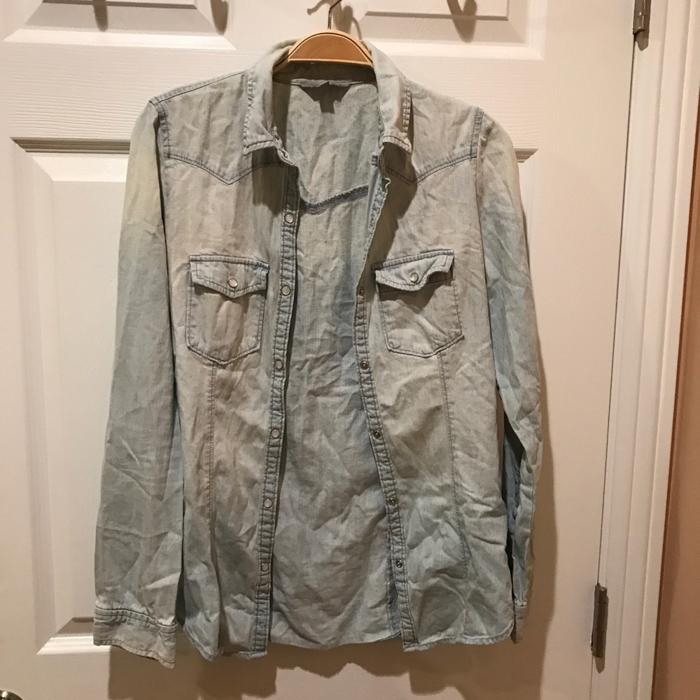 Rubbish Nordstrom denim button down