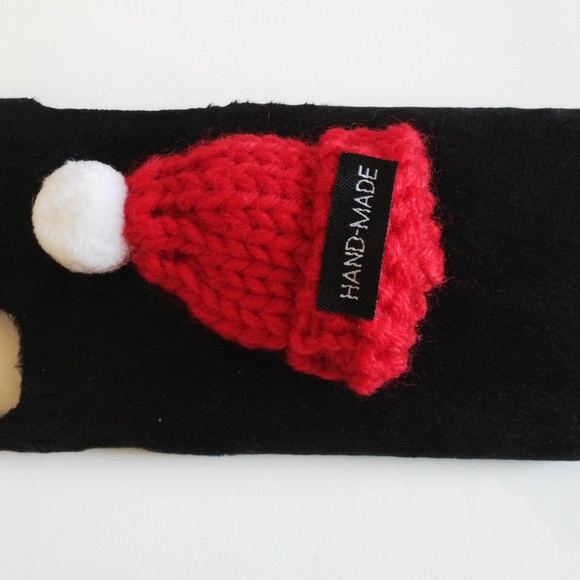 Iphone 7 Case Handmade Plush Cap Hat Fur Knitted - Picture 4 of 8