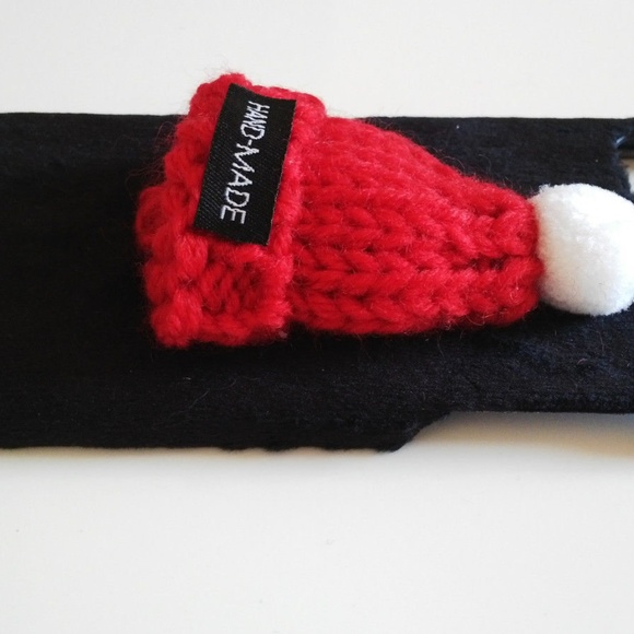 Iphone 7 Case Handmade Plush Cap Hat Fur Knitted - Picture 7 of 8