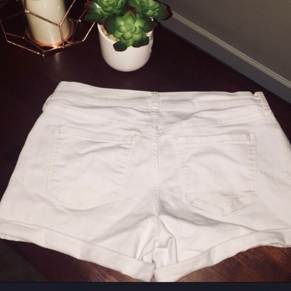 🐚 🌊White Denim Short