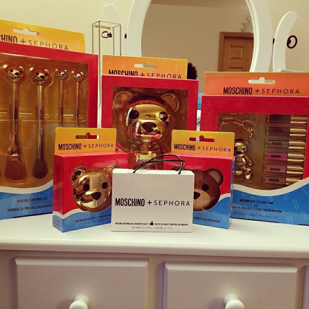 Sold.  Brand New Moschino Bear Collection