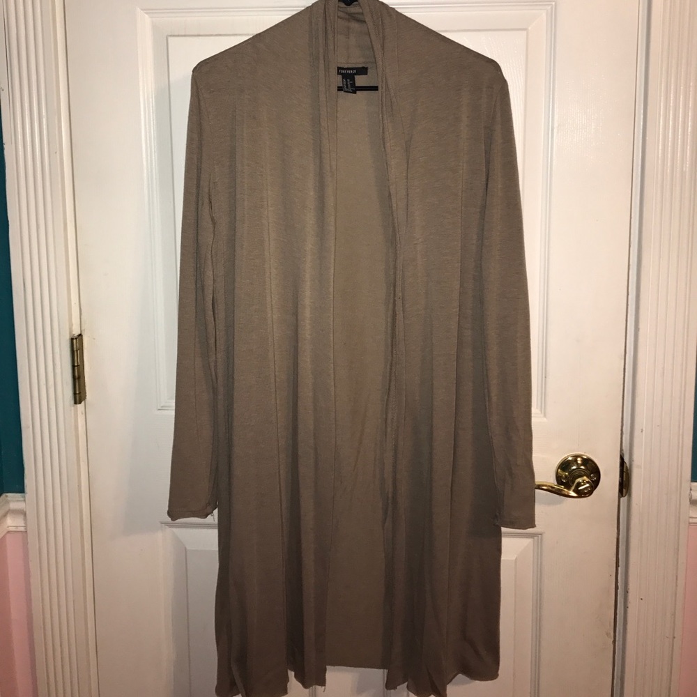 Forever 21 midi cardigan