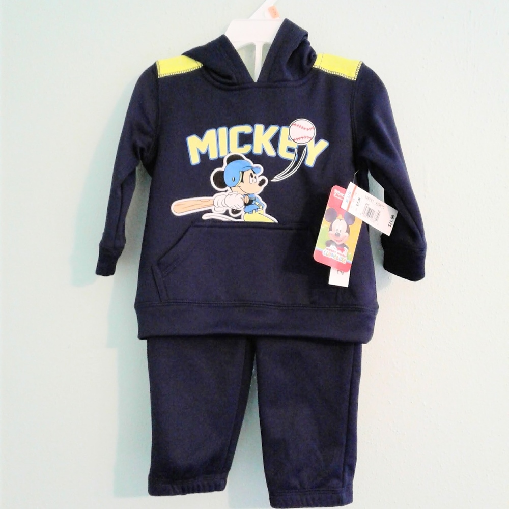 Disney Mickey Mouse Hoodie and Pants Set