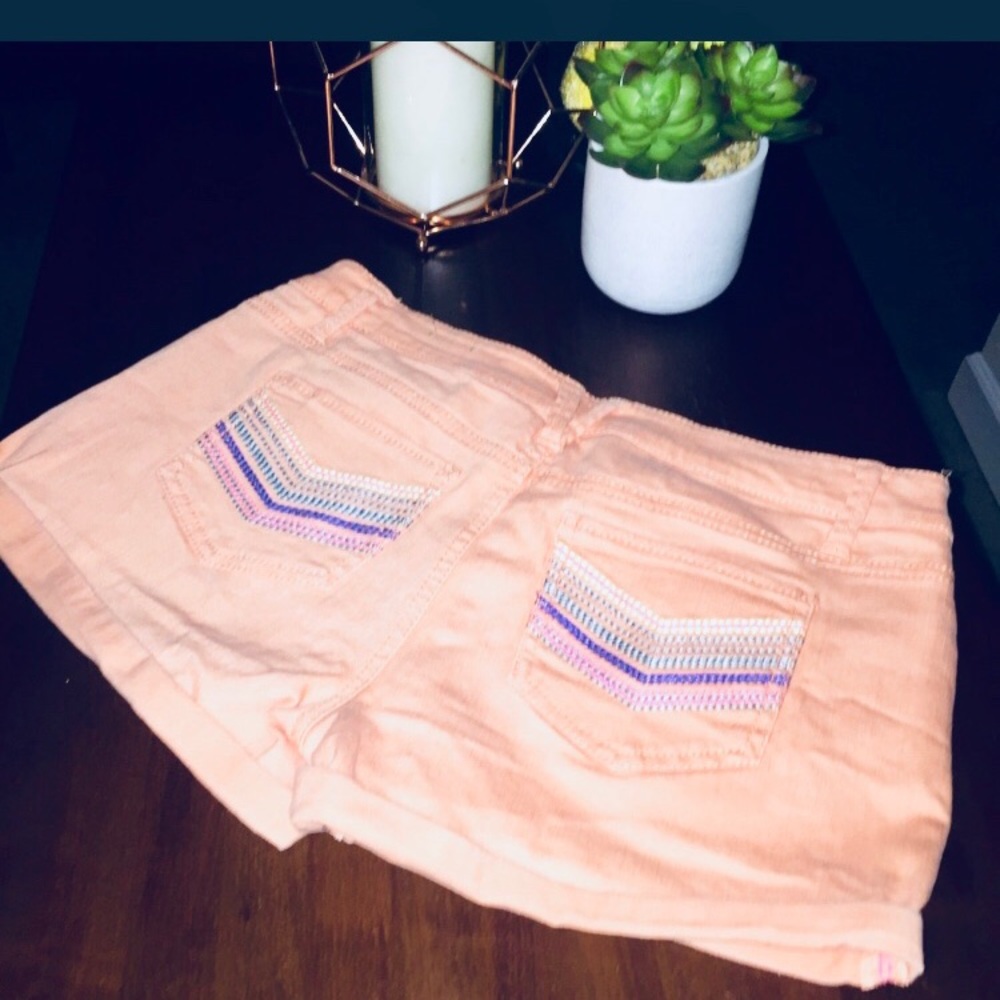 🍊🍦Orange Creamsicle Jean short