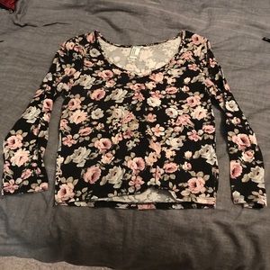 Floral crop top
