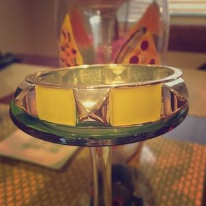 Finley yellow bangle