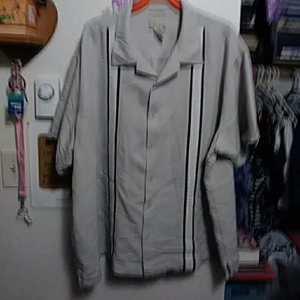 Cubavera short sleeved button shirt