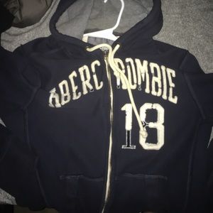 Men's Abercrombie zip up sweatshirt