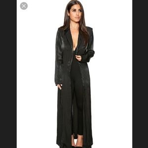Naked wardrobe black duster