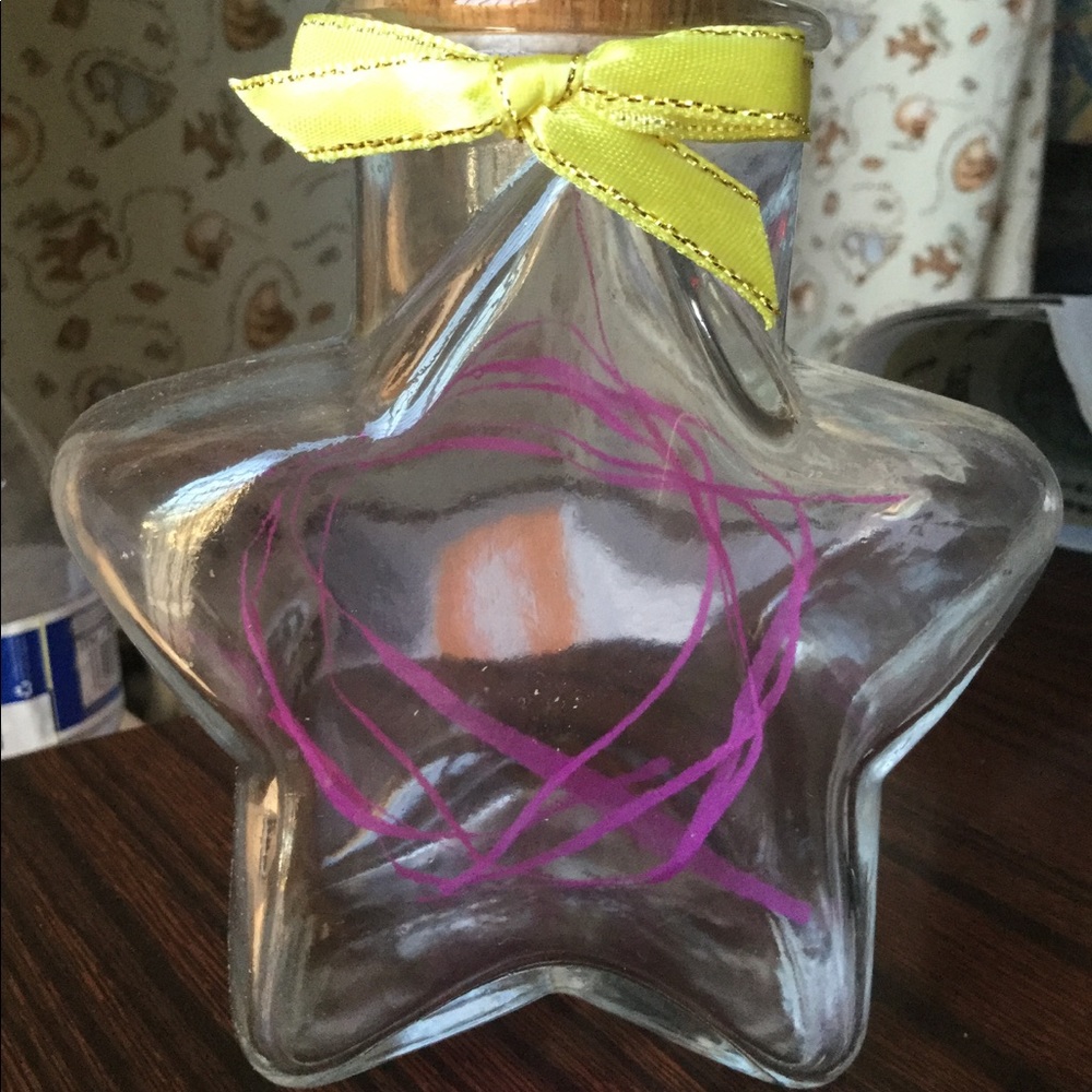 Star Glass Jar