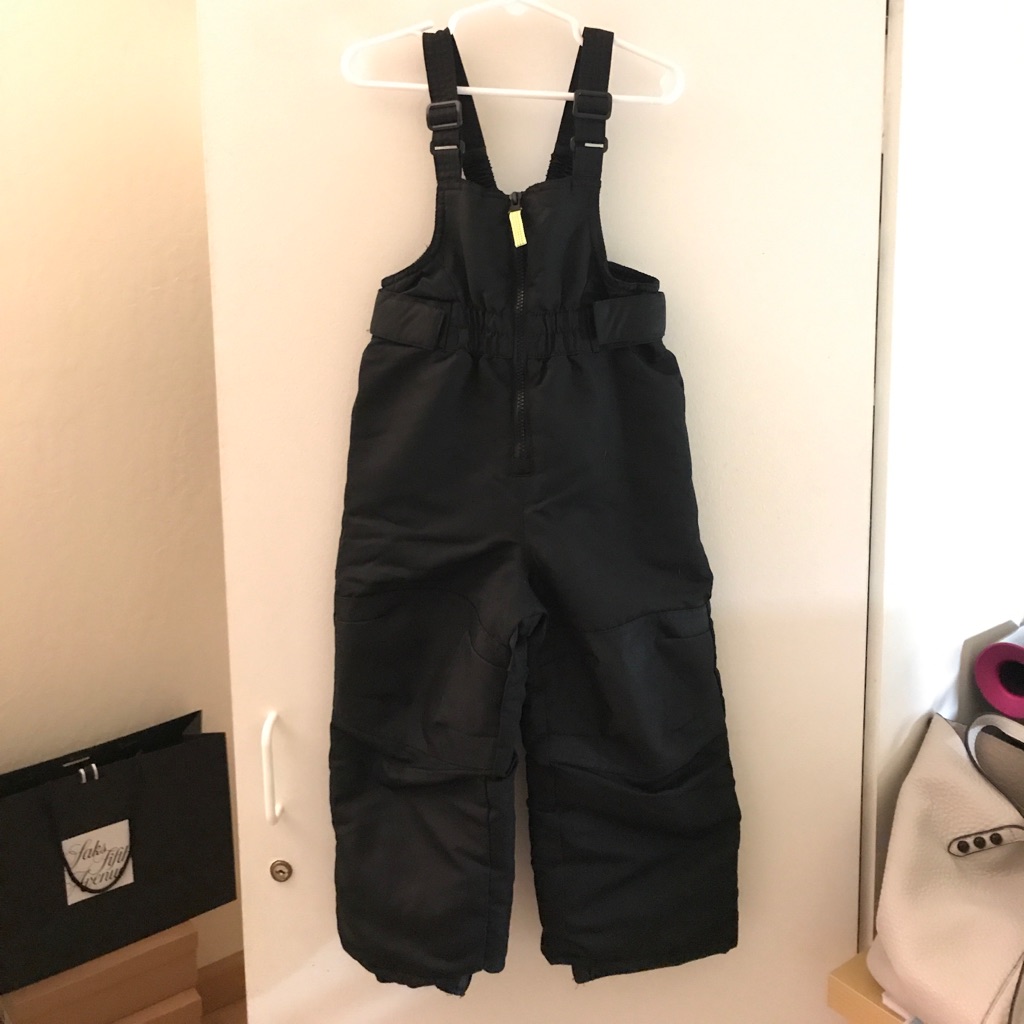 Cherokee Snowbib Black Unisex Size 3t