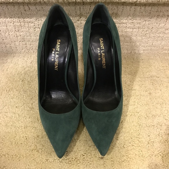 Green Saint Laurent Heels size 6 （36） - Picture 2 of 7