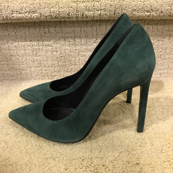 Green Saint Laurent Heels size 6 （36） - Picture 3 of 7