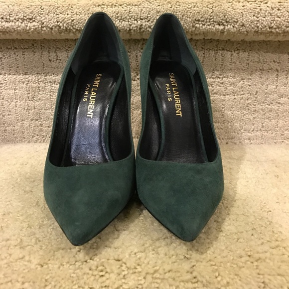 Green Saint Laurent Heels size 6 （36） - Picture 7 of 7